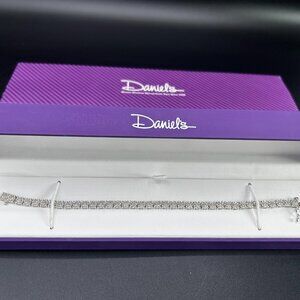 Daniel's 1/4 CTW Diamond 7" Tennis Bracelet in Sterling Silver